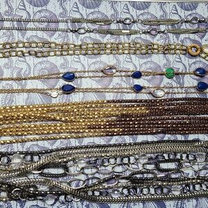 Lot of Various Long Necklaces.